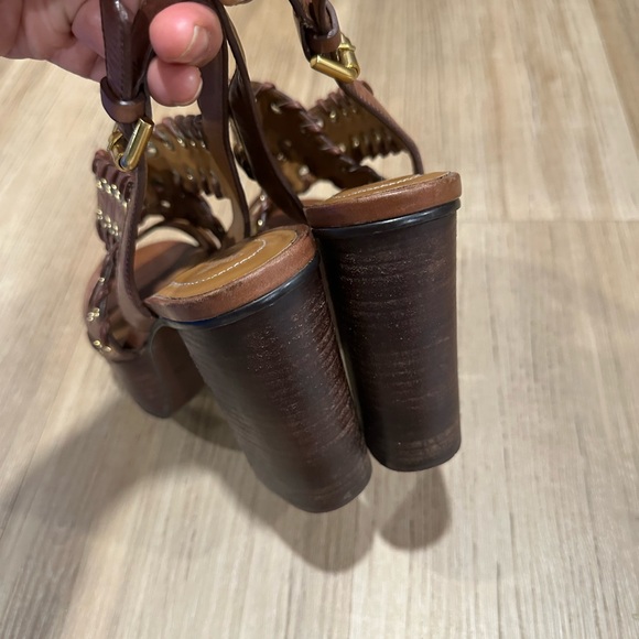 See by Chloe Helen platfo sandals good condition sz 6 1/2 - Picture 5 of 11